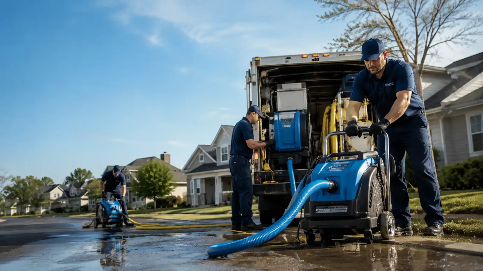 Flood Damage Cleanup in Waikoloa, HI